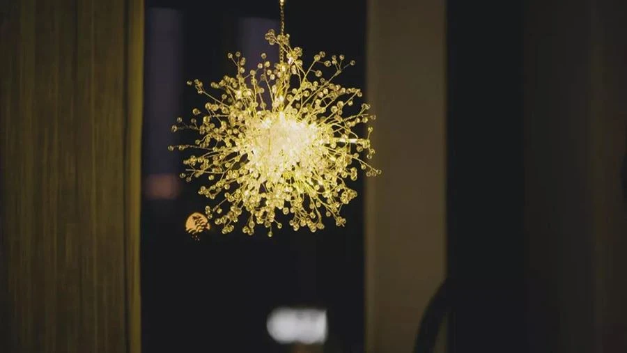 Oggetto di amore torna a casa - un dente di leone incandescente