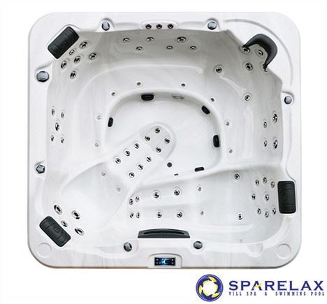 Balboa System 8 Persone Angolo Whirlpool Vasca Idromassaggio Spa 8A60