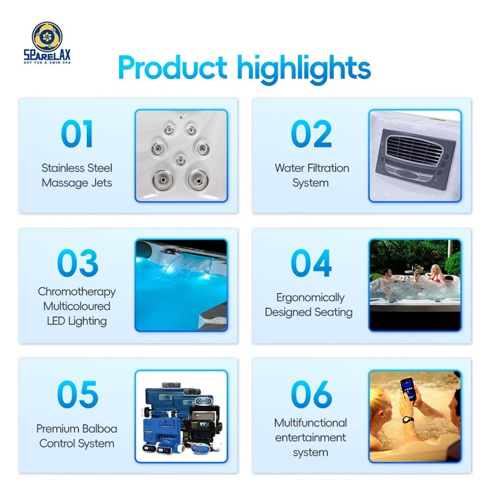 Outdoor Used Hot Tubs high quality